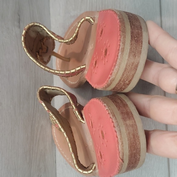 Jack Roger's Womens Hobo Boho Sandals T strap Sandals Flats shoes sz 7M - Picture 6 of 15